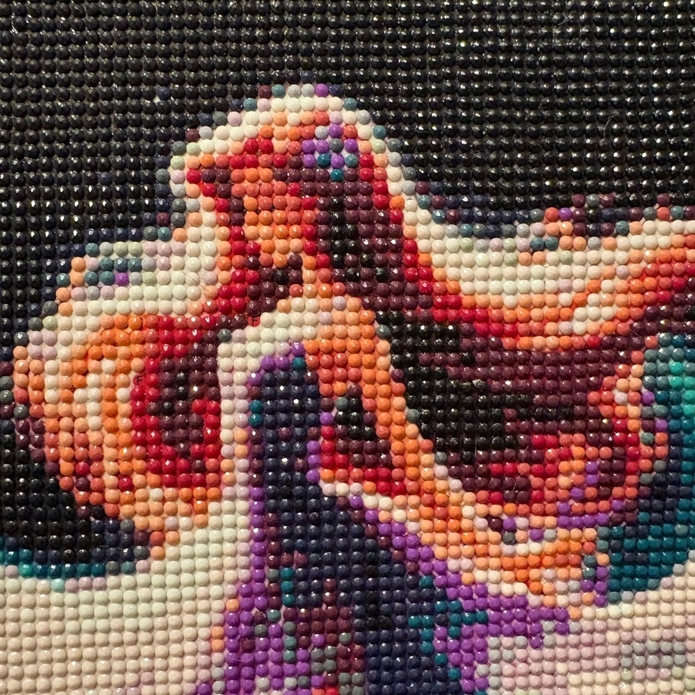 Ariel The Little Mermaid  Ballet Dancer Diamond Painting complete with frame - Picture 3 of 4